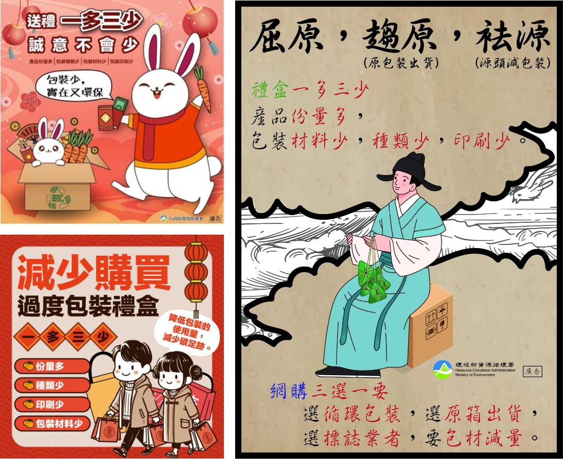 一多三少的環保選購原則