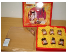 襯墊與塑膠蓋組合情形