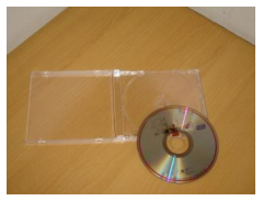 保護光碟之透明塑膠盒