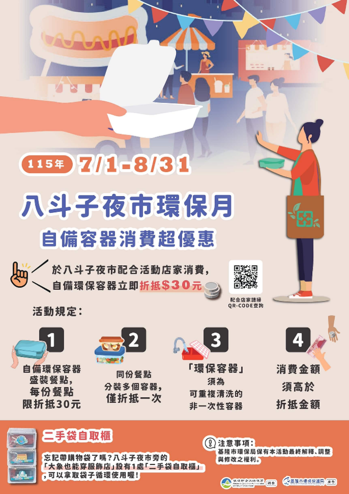 2026八斗子夜市環保月